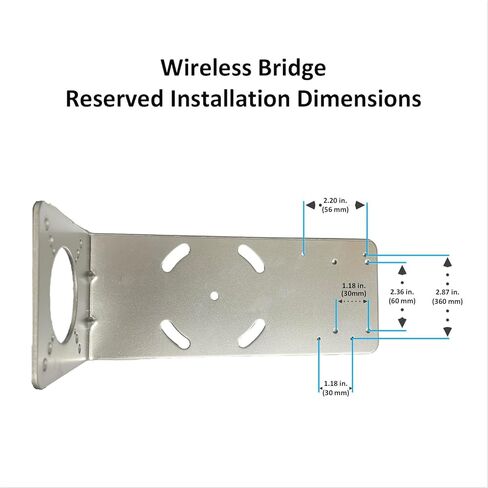 FMUSER 5.8G Parabolic Dish Antenna, Gain of up to 23dBi Allows for Longer Transmission Distance and More Stable Bandwidth, Suitable for Wireless Bridge,WiFi routers,Modem,Encoder,Decoder, Gateway in Kuwait