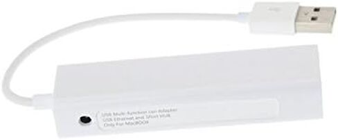 axGear USB to LAN Ethernet RJ45 Network Adapter with 3 Port USB 2.0 HUB Adapter in Saudi Arabia