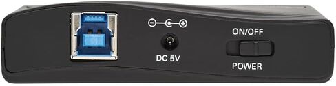 Tripp Lite 7-Port USB-A Mini Hub - USB 3.2 Gen 1، ما يصل إلى 5 جيجابت في الثانية، التوصيل والتشغيل لا حاجة إلى برامج، محولات التوصيل الدولية للمملكة المتحدة والاتحاد الأوروبي وأستراليا - ضمان لمدة عام (U360-) 007-INT) in Saudi Arabia