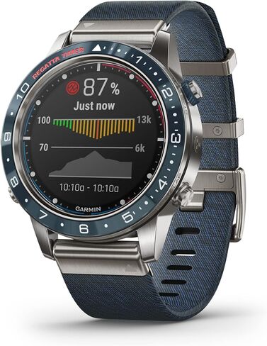 Garmin MARQ Captain, Men's Luxury Tool Watch with Advanced Nautical Features, Track Wind Speed, Direction, Temperature and Tide Information in Saudi Arabia