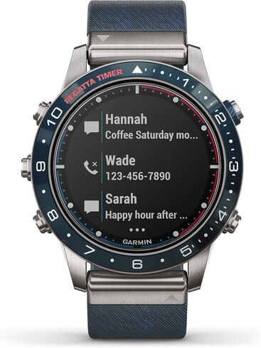 Garmin MARQ Captain, Men's Luxury Tool Watch with Advanced Nautical Features, Track Wind Speed, Direction, Temperature and Tide Information in Saudi Arabia