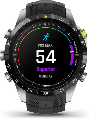 ساعة Garmin MARQ Expedition، ساعة أدوات فاخرة للرجال مصنوعة من مواد فاخرة للاستكشاف والمغامرة in Kuwait