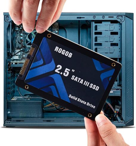ROGOB 1 تيرا بايت SATA III 6 جيجابايت/ثانية SSD 2.5 بوصة 7 مللي متر (0.28 بوصة) محرك الأقراص الصلبة الداخلي ذو الحالة الصلبة لأجهزة الكمبيوتر المحمول Ultrabook Desktop in Kuwait