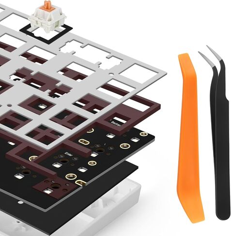 RunJRX Poron لوحة المفاتيح PCB Foam 108 Layout، Poron Switch Pads 120 قطعة ومخمدات صوت لوحة المفاتيح للوحة المفاتيح المخصصة in Kuwait