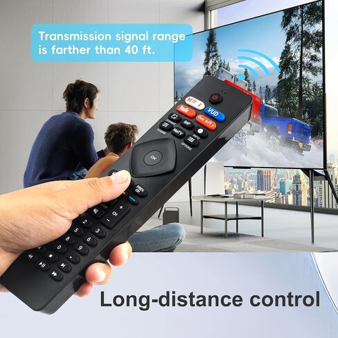 2 Pack NH800UP RF402A-V14 IR Remote Control Replacement for Philips Android 4K Ultra HD Smart LED TV (No Voice) 43PFL5766/F7 50PFL5704/F7 55PFL5604/F7 55PFL5704/F7 65PFL5504/F7 65PFL5704/F7 75PFL5704 in Kuwait