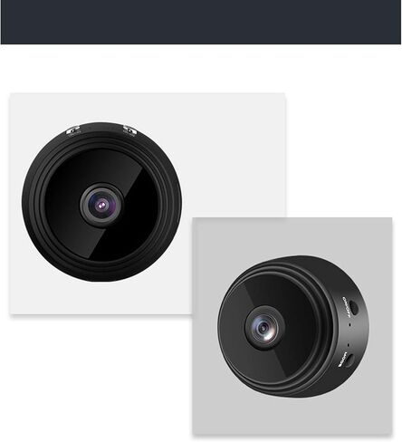 كاميرا A9 صغيرة، كاميرا WiFi 1080P HD IP مع غطاء خلفي مغناطيسي، كاميرا فيديو صغيرة لاسلكية لأمن المنزل وكاميرا مراقبة فيديو صغيرة (أبيض) in Kuwait
