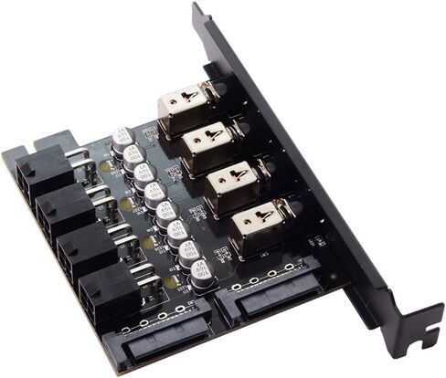 CY Hard Disk 6 Ways Control System Intelligent Control Management System HDD SSD Power Switch with 5.25 CD-ROM Bay in Kuwait