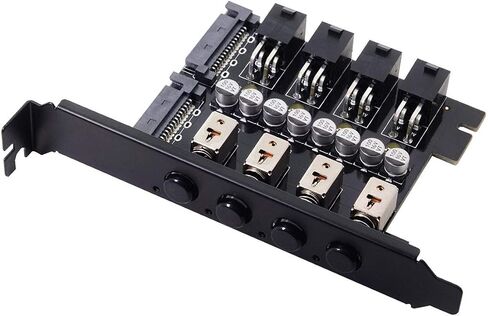 CY Hard Disk 6 Ways Control System Intelligent Control Management System HDD SSD Power Switch with 5.25 CD-ROM Bay in Kuwait