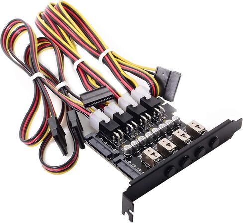 CY Hard Disk 6 Ways Control System Intelligent Control Management System HDD SSD Power Switch with 5.25 CD-ROM Bay in Kuwait