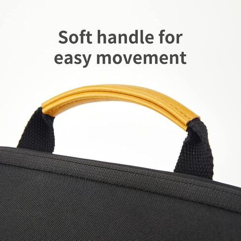 Omnpak حقيبة iPad مقاس 12.9 بوصة، حقيبة حمل للكمبيوتر اللوحي، حقيبة كتف للكمبيوتر اللوحي مع جيوب تخزين تناسب iPad Pro 12.9 M2، iPad 10th/9th Generation، Surface Pro 7+/7/6/5/4/3 in Kuwait