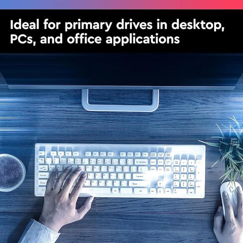 محرك الأقراص الصلبة الداخلي ويسترن ديجيتال 8 تيرابايت WD Blue PC - 5640 دورة في الدقيقة، SATA 6 جيجابايت/ثانية، ذاكرة تخزين مؤقت 128 ميجابايت، 3.5 بوصة - WD80EAZZ (معتمد من مصنع WD) (متجدد) in Saudi Arabia
