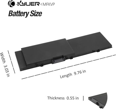 EBKK 91Wh MFKVP بطارية لديل الدقة 15 7510 7520 M7510 17 7710 7720 M7710 سلسلة 451-BBSF 451-BBSB TWCPG T05W1 GR5D3 0FNY7 1G9VM M28DH in Kuwait