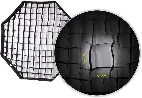 Godox SB-UE Umbrella Octagon Softbox 47.5 بوصة/120 سم، عاكس مظلة بوينز مع شبكة قرص العسل لفلاش التصوير الفوتوغرافي، ستوديو Speedlite in Saudi Arabia