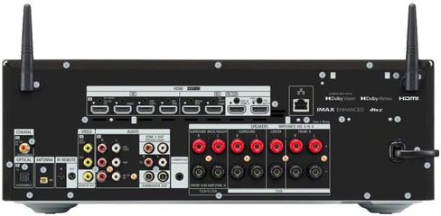 جهاز استقبال Sony STR-AN1000 7.2 قناة 8K Av مع دولبي أتموس، حزمة DTS:X مع مجموعة ملحقات سلك مكبر الصوت (عنصران) in Saudi Arabia