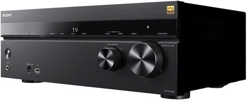 جهاز استقبال Sony STR-AN1000 7.2 قناة 8K Av مع دولبي أتموس، حزمة DTS:X مع مجموعة ملحقات سلك مكبر الصوت (عنصران) in Saudi Arabia