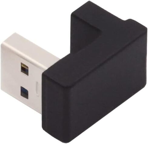 Cablecc 90 درجة منخفضة الجانب الأيمن والأيسر بزاوية USB 3.1 Type-C ذكر إلى أنثى تمديد محول لأجهزة الكمبيوتر المحمول والكمبيوتر اللوحي والهاتف in Saudi Arabia