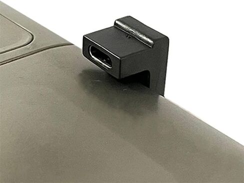 Cablecc 90 درجة منخفضة الجانب الأيمن والأيسر بزاوية USB 3.1 Type-C ذكر إلى أنثى تمديد محول لأجهزة الكمبيوتر المحمول والكمبيوتر اللوحي والهاتف in Saudi Arabia