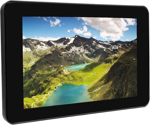 Waveshare 4.3 Inch Touch Screen DSI LCD with Case for Raspberry Pi 4B, 800×480 Resolution Monitor IPS Capacitive Screen Support Raspbian/Ubuntu/Kali/Retropie/WIN10 IoT in Kuwait