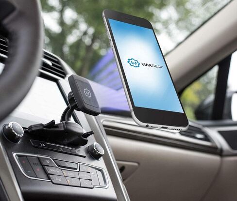 WixGear Cd Mount, CD Slot Magnetic Car Mount Holder for Cell Phones and Mini Tablets with Fast Swift snap Technology, [Only Fits CD Player Slots Measuring 4.5 to 5 Inches] in Saudi Arabia