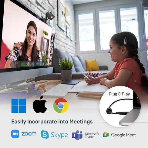 كاميرا مستندات USB IPEVO V4K PRO 120 4K، عدسة FOV 120 درجة، مستشعر Sony CMOS، التركيز التلقائي السريع، تقليل الضوضاء AI، كاميرا ويب، توصيل وتشغيل USB، مؤتمرات الفيديو، البث، العمل من المنزل in Kuwait