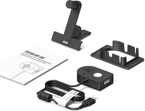 كاميرا مستندات USB IPEVO V4K PRO 120 4K، عدسة FOV 120 درجة، مستشعر Sony CMOS، التركيز التلقائي السريع، تقليل الضوضاء AI، كاميرا ويب، توصيل وتشغيل USB، مؤتمرات الفيديو، البث، العمل من المنزل in Kuwait