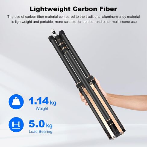 Soonpho Light Stand with 180° Reversible Leg,1/4"-3/8" Screw Adapter Aluminium Alloy Travel Tripod Stand 8.5ft/260cm for Outdoor Photography Speedlite Softbox Umbrella Reflector with Carrying Bag in Kuwait
