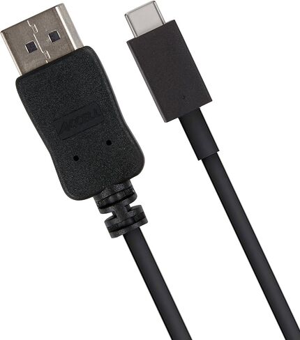 Accell USB-C to DisplayPort Cable - USB 3.1 Type-C to DisplayPort 1.2 Cable - 6 Feet, 4K UHD @60Hz - Compatible with Thunderbolt 3, MacBook Pro 2016 & iPad Pro, Dell, Samsung, and More (U188B-006B) in Kuwait