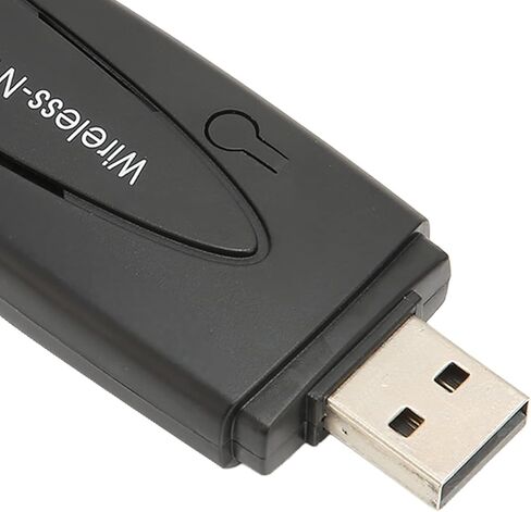 Sanpyl USB WiFi Adapter, 300Mbps High Speed Network Adapter 2.4Hz 5GHz Dual Band Wireless Internet Network Adapter Mini WiFi Dongle for Desktop PC Laptop in Saudi Arabia
