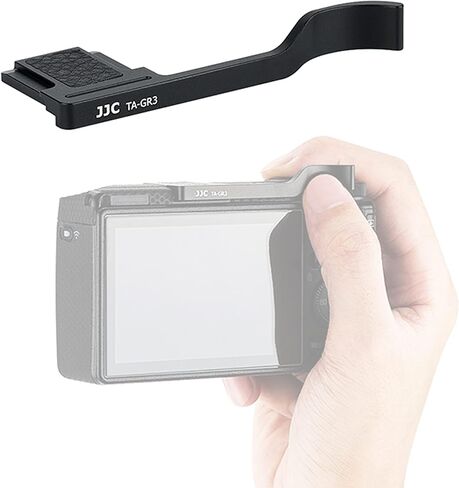 JJC TA-GR2 قبضة الإبهام لكاميرا Ricoh GR II، قبضة الإبهام Ricoh GR II، قبضة الإبهام GR II، مصنوعة من سبائك الألومنيوم الممتازة، قبضة الحذاء الساخن لـ Ricoh GR II in Kuwait