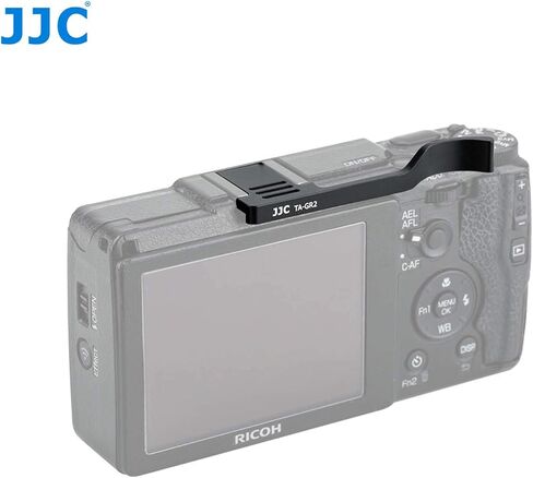 JJC TA-GR2 قبضة الإبهام لكاميرا Ricoh GR II، قبضة الإبهام Ricoh GR II، قبضة الإبهام GR II، مصنوعة من سبائك الألومنيوم الممتازة، قبضة الحذاء الساخن لـ Ricoh GR II in Saudi Arabia