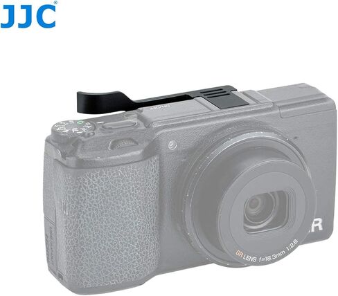 JJC TA-GR2 قبضة الإبهام لكاميرا Ricoh GR II، قبضة الإبهام Ricoh GR II، قبضة الإبهام GR II، مصنوعة من سبائك الألومنيوم الممتازة، قبضة الحذاء الساخن لـ Ricoh GR II in Saudi Arabia