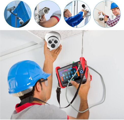 Wsdcam 7 بوصة الكل في واحد IPS شاشة تعمل باللمس IP كاميرا اختبار الأمن CCTV مراقب اختبار مع SDI/TVI/AHD/CVI/POE/4K H.265/1080p HDMI داخل وخارج/RJ45-TDR/تحديث البرامج الثابتة ترقية 9800ADHS-Plus in Saudi Arabia