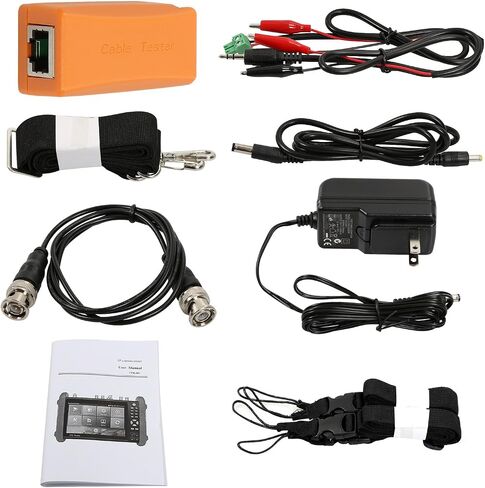 Wsdcam 7 بوصة الكل في واحد IPS شاشة تعمل باللمس IP كاميرا اختبار الأمن CCTV مراقب اختبار مع SDI/TVI/AHD/CVI/POE/4K H.265/1080p HDMI داخل وخارج/RJ45-TDR/تحديث البرامج الثابتة ترقية 9800ADHS-Plus in Saudi Arabia