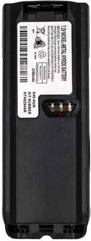 Teseko NTN8923/AR NTN8294/A/AR/B/BR بطارية راديو ثنائية الاتجاه 2100 مللي أمبير Ni-MH 7.2 فولت متوافقة مع Motorola XTS3000 XTS3500 XTS4250 XTS5000 XTS4250 MTP-200 MTP-300 مع مشبك حزام in Saudi Arabia