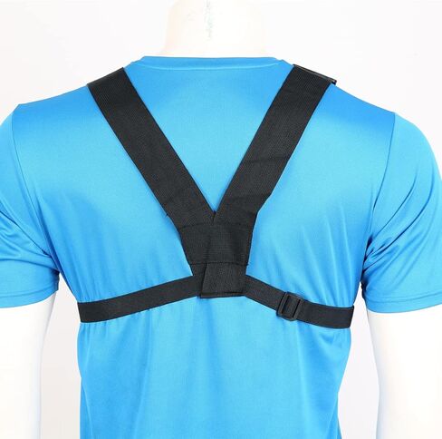 Abbree Front Pack Pouch Holster Vest Rig Radio Chest Harness Chest Bag Carry Case for Baofeng Two Way Radio Walkie Talkie UV-5R BF-F8HP UV-82 TYT Motorola Midland (Black) in Kuwait