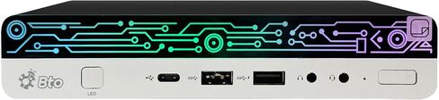 HP RGB G4 Mini PC- Intel Core i5-8th Gen Upto 3.50Ghz, 32GB DDR4 Ram, 1TB NVMe SSD - Windows 11 Pro, New FHD 24" Monitor, RGB Set- Micro pc for Home/Office (Renewed) in Saudi Arabia