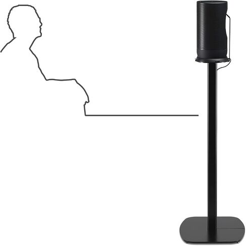 Flexson Wall Mount for Sonos Move - Black in Kuwait