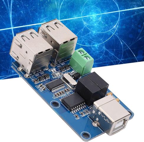 وحدة عازل USB DJDK، وحدة محور عازل USB ذات 4 قنوات، لوحة حماية اقتران، مكون إلكتروني ADUM3160 in Kuwait