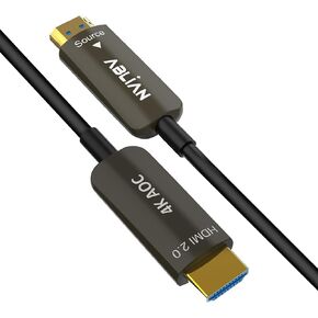 كابلات HDMI 8K بطول 15 قدمًا، كابل HDMI 2.1 فائق السرعة 48 جيجابت في الثانية 4K120 هرتز 8K60 144 هرتز eARC HDR10، HDCP 2.2 و2.3 ثلاثي الأبعاد، متوافق مع Apple TV 4K Roku HDTV Blu-ray PS5/4 Xbox X RTX3090