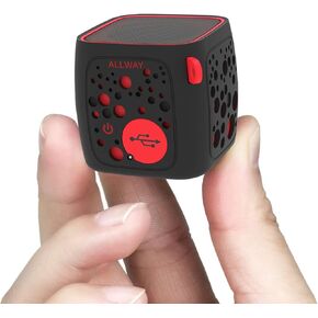 Small Bluetooth Speaker, Ultra Compact Mini Portable Bluetooth Speakers with Loud Stereo Sound,Rich bass,TF Card Port,164 Feet Bluetooth 5.0 Range for Laptop,iPhone,Echo,Car and More
