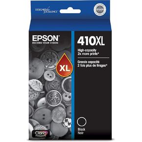 مجموعة خرطوشة حبر Epson 410 Claria Premium ذات سعة عالية باللون الأسود وخرطوشة ألوان قياسية (T410XL-BCS) تعمل مع Expression XP-530، 630، 640، 7100، 830 in Kuwait