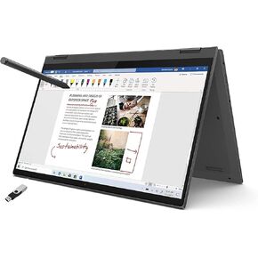 2022 LENOVO IdeaPad Flex 5 14" Touchscreen 2-in-1 Laptop AMD Ryzen 5 5500U 6 Cores 16GB DDR4 1TB NVMe SSD Radeon Graphics HDMI USB-C Fingerprint WiFi-6 Windows 11 w/ Stylus Pen and 32GB USB