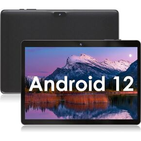 SGIN 10" Tablet with Android 12 OS, 2GB RAM 32GB ROM, 1.6GHz Quad-Core Processor, IPS FHD, 2+5MP Dual Camera, 5000mAh, WiFi, Bluetooth（Black） in Kuwait