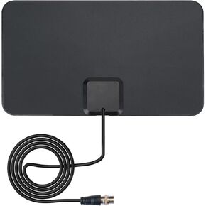 Novawave Digital Antenna for TV G2 - High-Powered HD TV Antenna | 30 Mile Range Indoor TV Antenna for Clear Signal | 720-1080P High Definition TV Antenna for Smart TV with 5-7 dBi gain | App Included in Saudi Arabia
