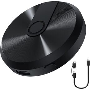 BRILOCEA Wireless CarPlay Adapter for Factory Wired CarPlay 2023, Plug & Play, Converts Wired to Wireless Apple CarPlay Dongle, Support Online Update for Cars from 2016 & iPhone iOS 10+ in Kuwait