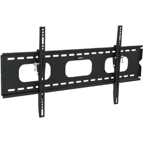 Mount-It! Heavy-Duty Fixed Tilt TV Wall Mount for 43–90 Inch Flat Screen TVs | Low Profile 1.5" Slim Design | VESA 100x100 to 800x600 | 220 lb Capacity | 8° Downward Tilt | 16"/24" Stud Installation in Kuwait