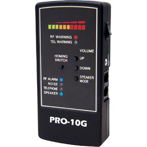 DefCon Security Products PRO-10G GPS Tracker Finder and Law-Grade Counter Surveillance Bug Sweep - Newest Professional Handheld Detection of All Active GPS Trackers, Mobile Phones in Kuwait