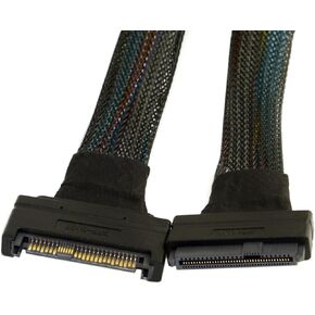 cablecc U.2 U2 SFF-8639 NVME PCIe 4.0 SSD Male to Female Adapter Extension 68pin PCI Express PCBA in Kuwait