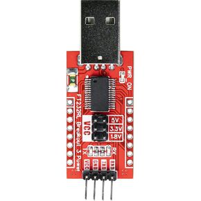 Risingsaplings FT232RL لوحة القطع سهلة التبديل 1.8 فولت 3.3 فولت 5 فولت نوع A ذكر USB إلى TTL محول مسلسل in Saudi Arabia