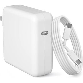 Mac Book Pro Charger - 96W USB C Charger Fast Charger for USB C Port Mac Book pro & Mac Book Air, ipad Pro, Samsung Galaxy and All USB C Device, Include Charge Cable（6.6ft） in Saudi Arabia